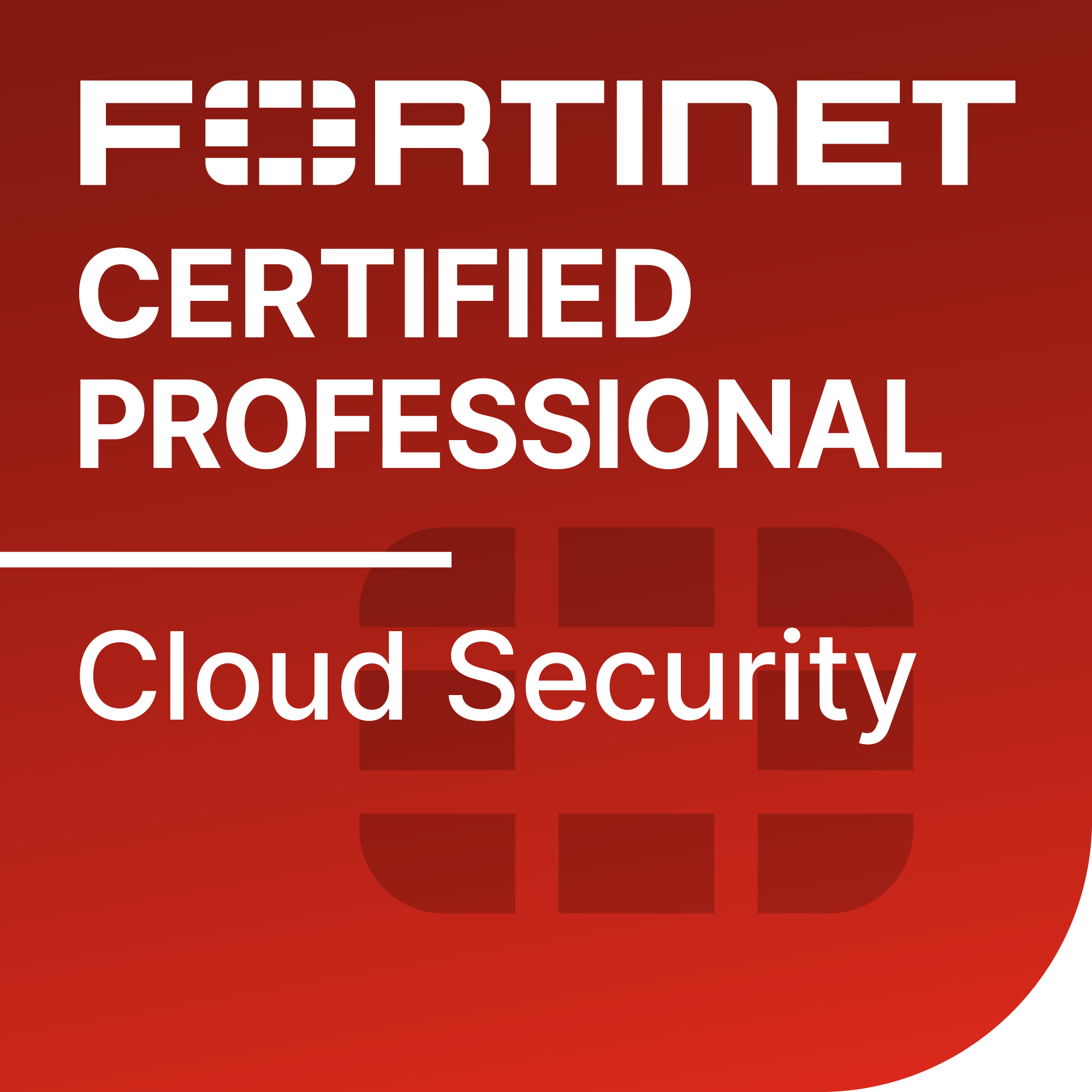 Fortinet Certified Professional, Cloud Security