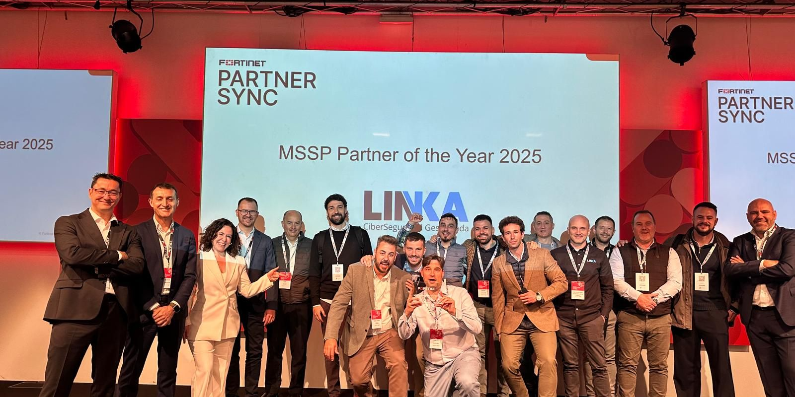 GRUPO LINKA, MSSP Partner of the Year en el Fortinet Partner Sync